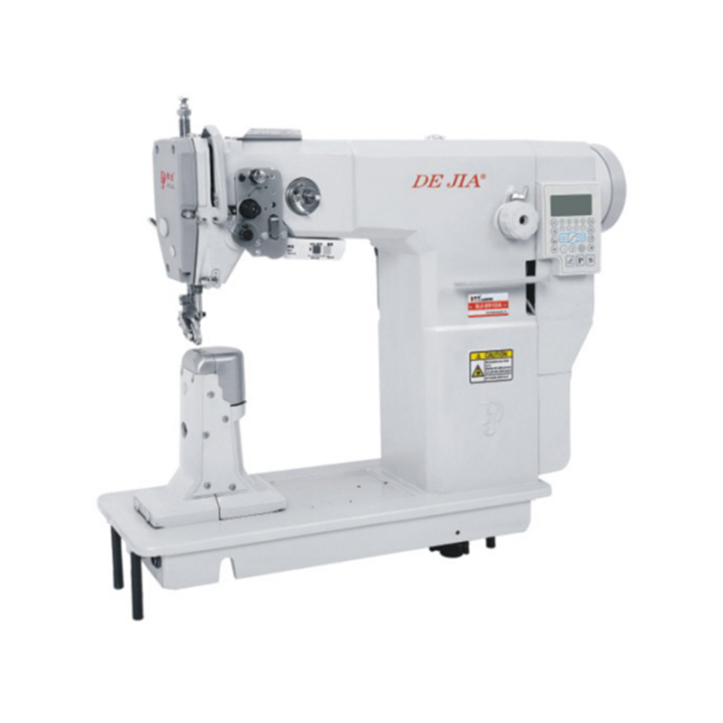 DJ-8910A/8920A Prensador de coche de cabeza alta totalmente automático con aguja única integrada y máquina de coser con rodillo