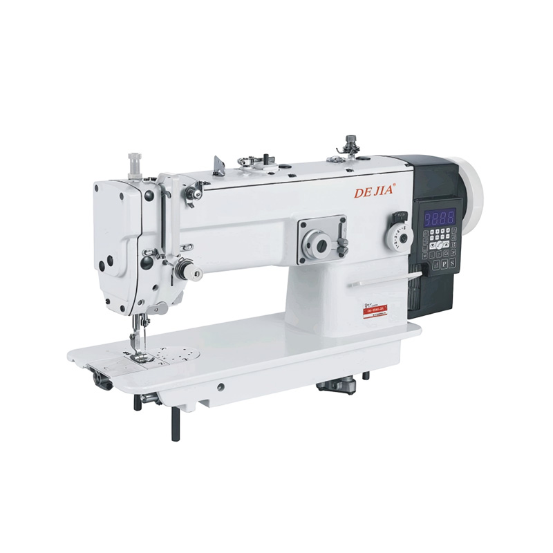Máquina en zigzag de gancho grande para recortadora de roscas automática con accionamiento directo DJ-1530-D5