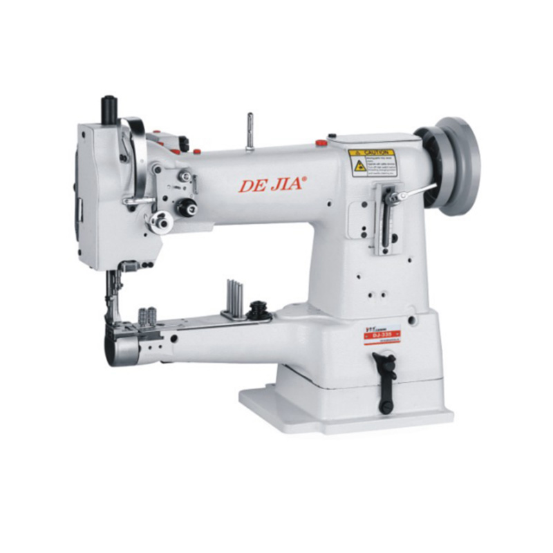Máquina de coser de lecho cilíndrico de alimentación compuesta de una sola aguja DJ-335/335B para uso de encuadernación